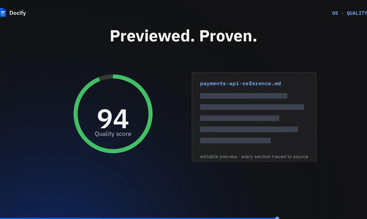 Docify 截图 2
