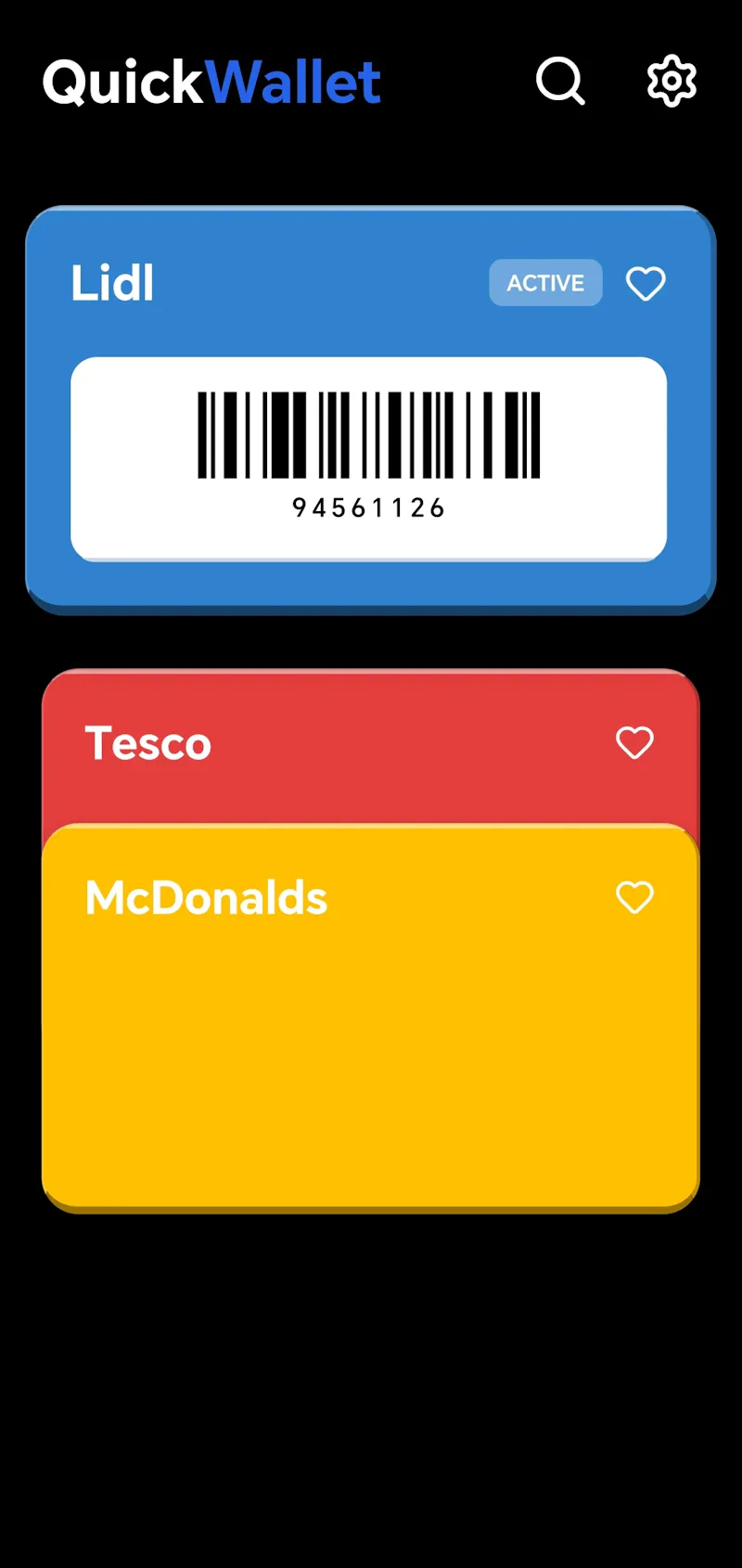 QuickWallet screenshot 4