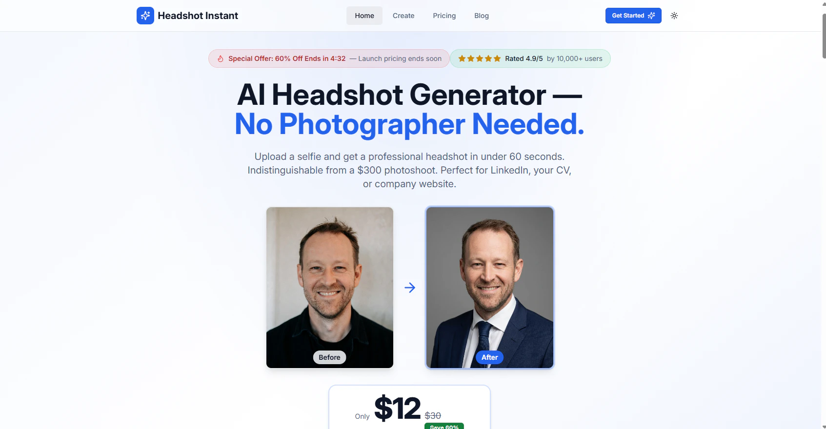 Headshot Instant logo