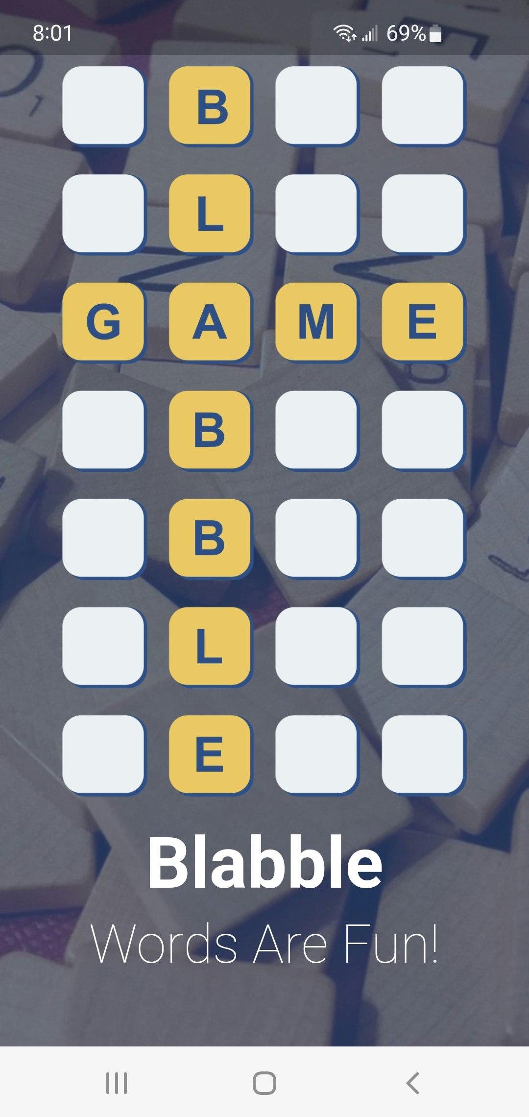 Jeu de blabble