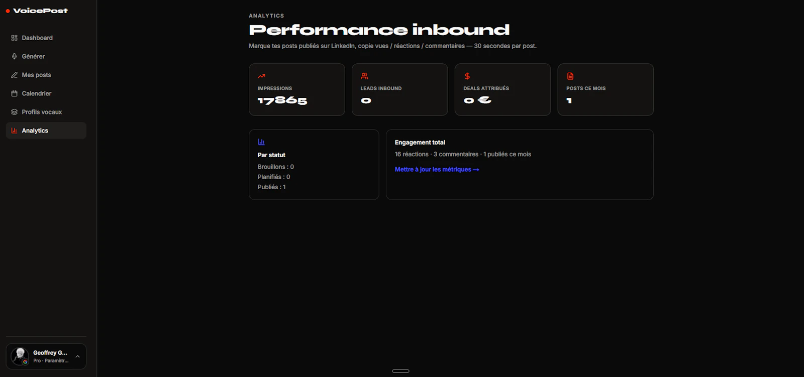 VoicePost AI screenshot 1