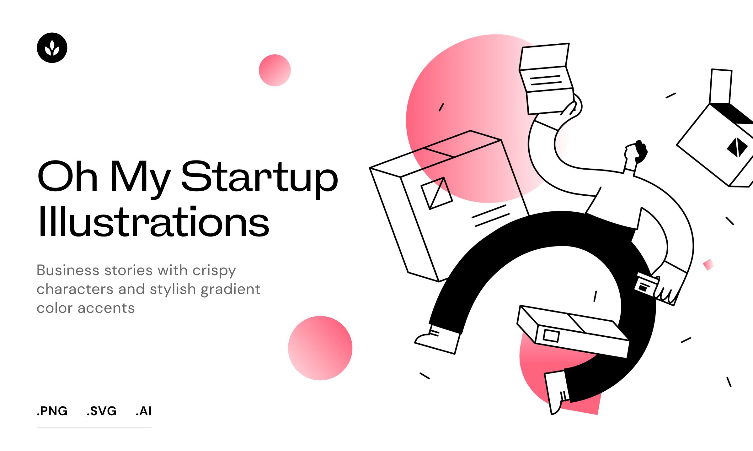 Oh My Startup Illustrations gallery image