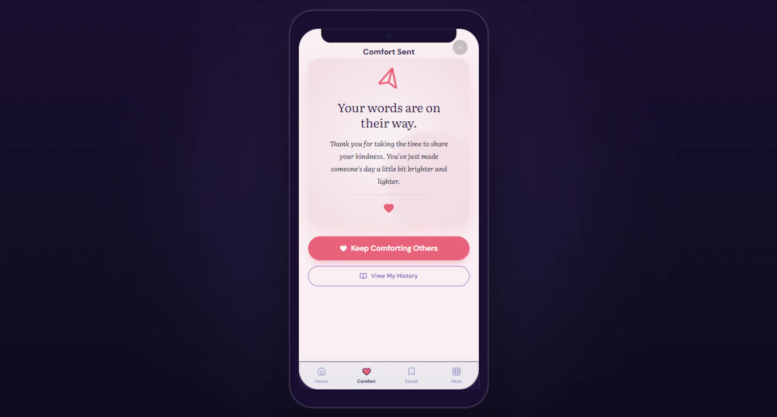 Confess & Comfort screenshot 4