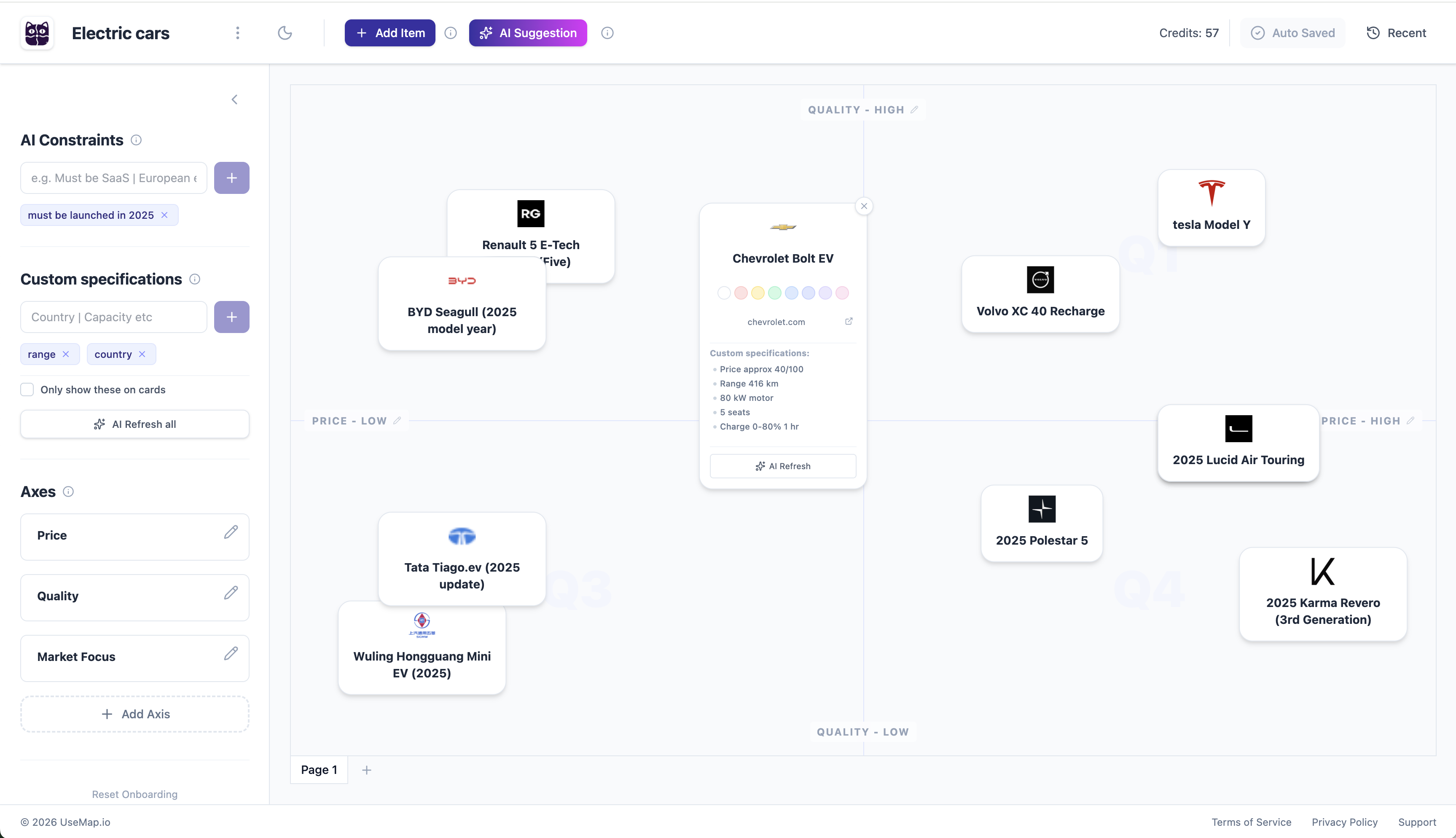 usemap.io - Screenshot 3 showing product features and functionality