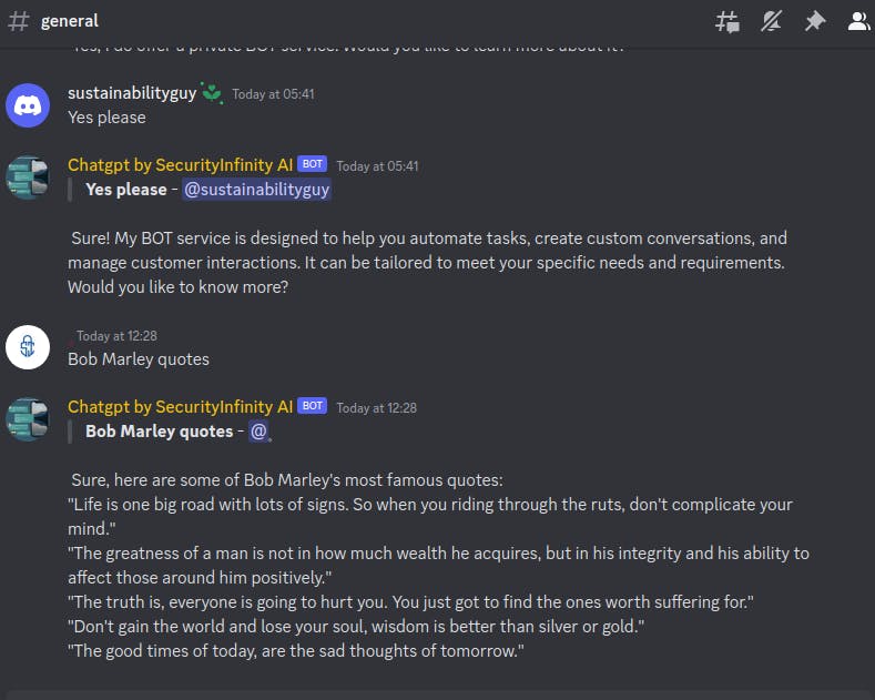 Ask AI on Discord media 1