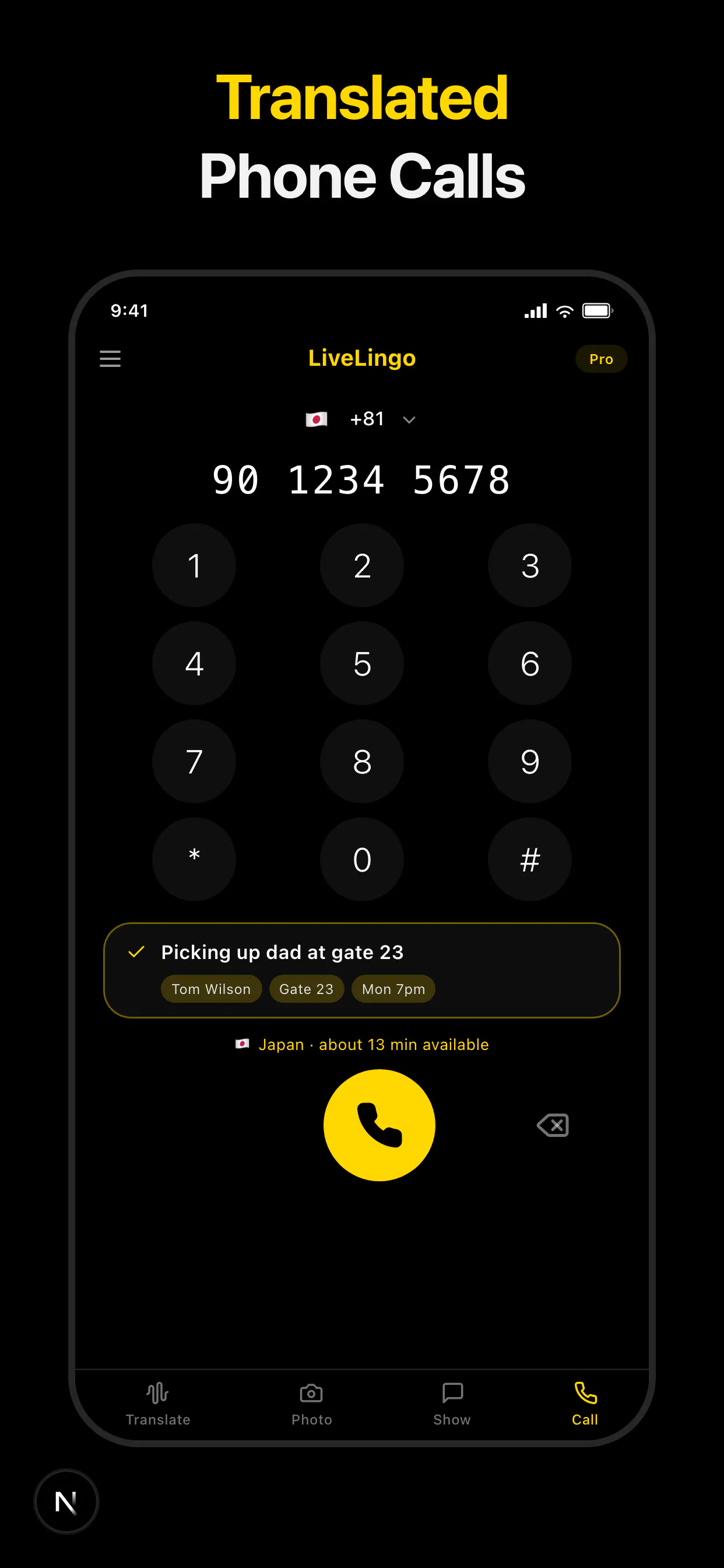 LiveLingo — Real-Time Voice Translator gallery image