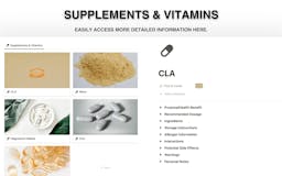 Vitamin & Supplement Tracker media 3