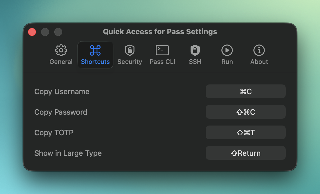 Quick Access for Pass gallery image