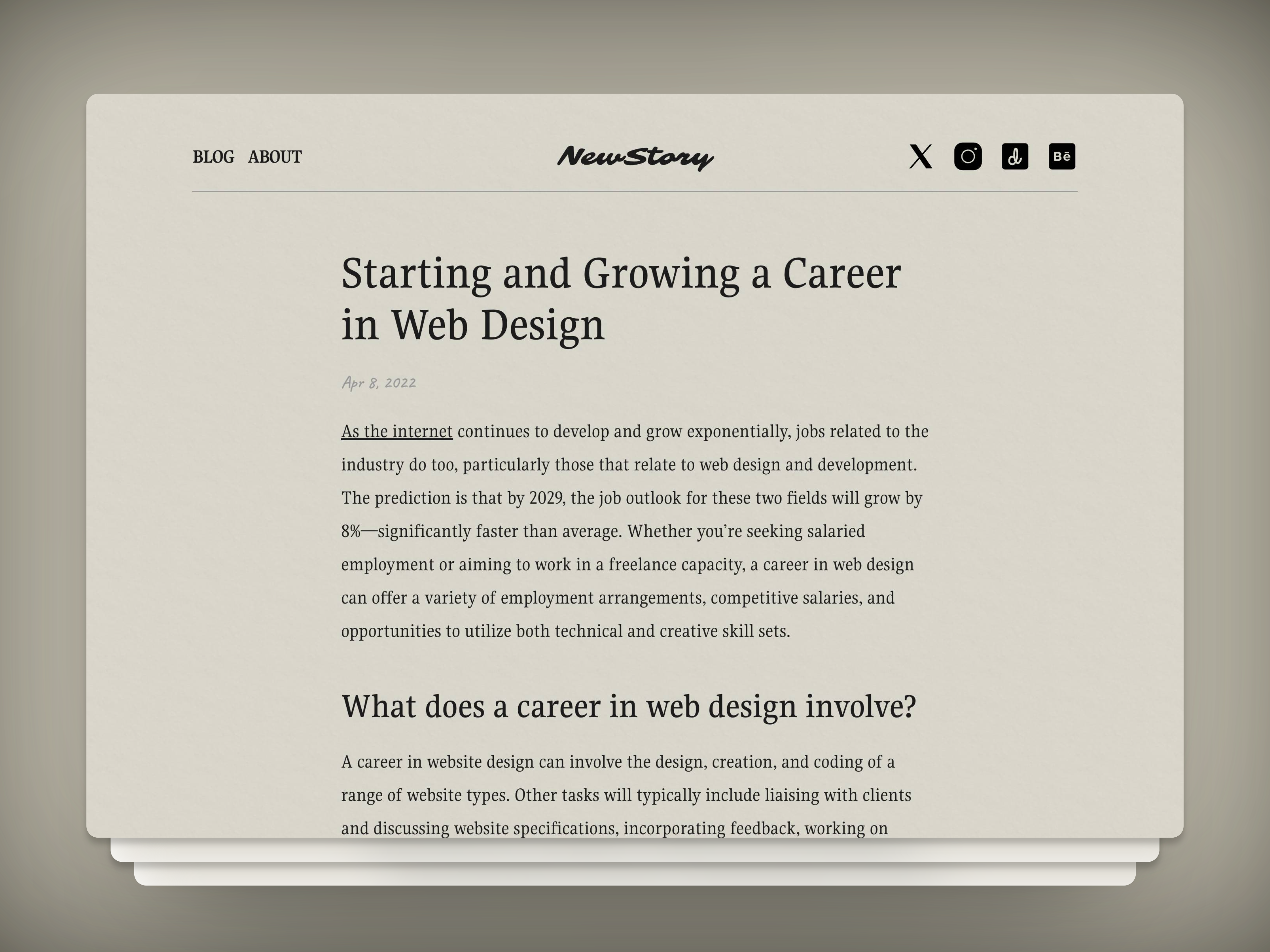 Newstory: Vintage Gazette Şablonu media 4