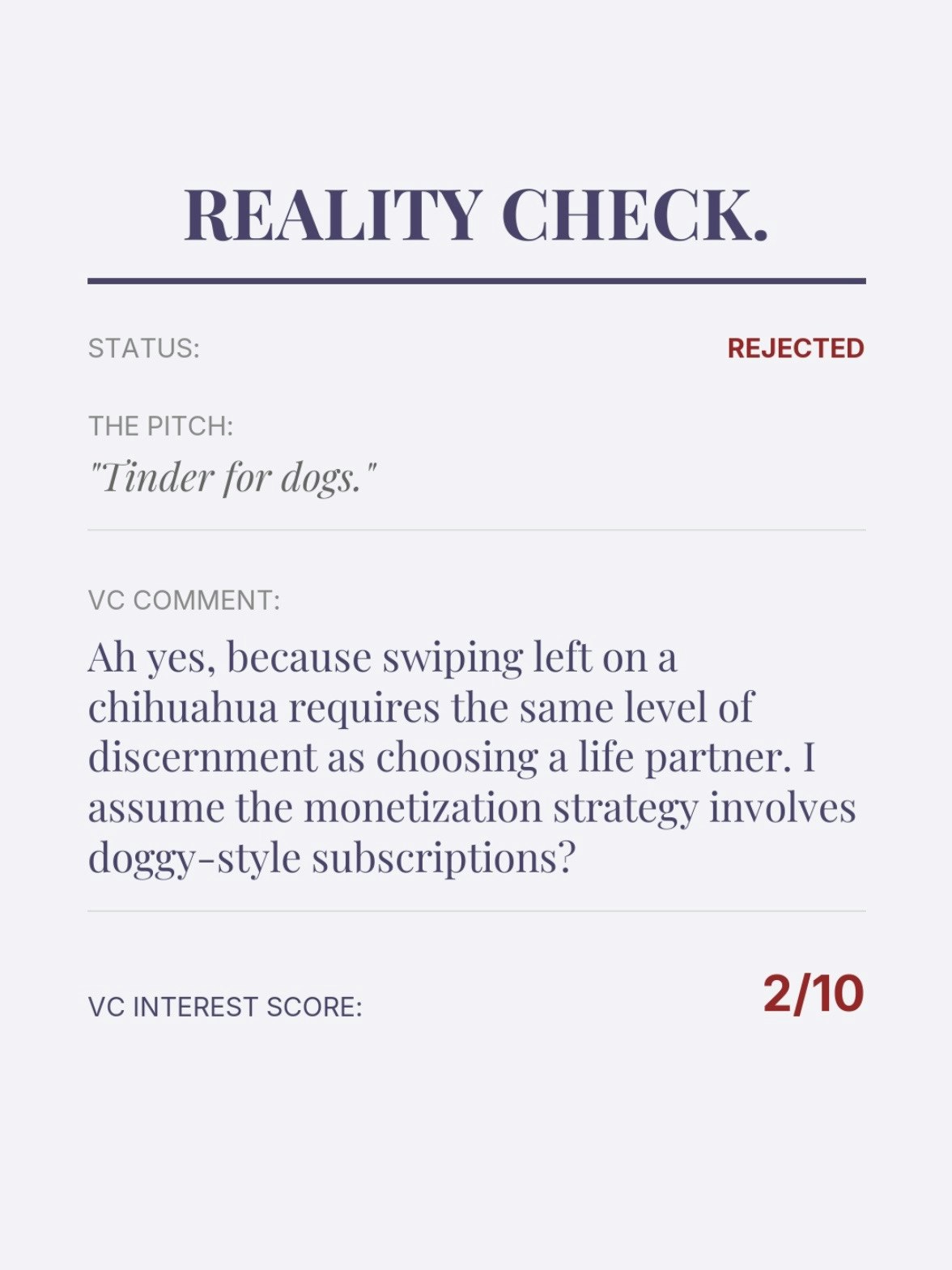 Reality Check. logo
