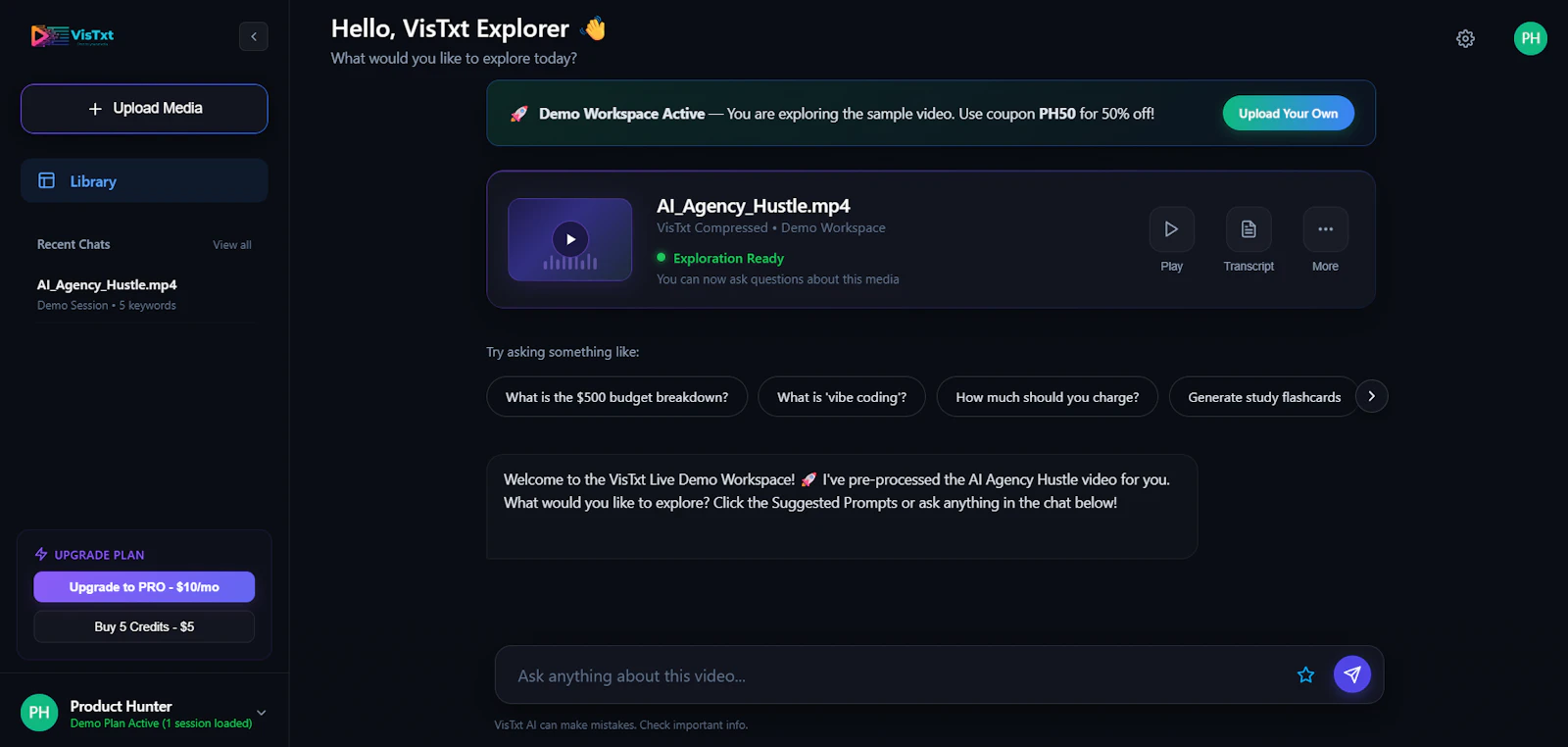 VisTxt screenshot 3