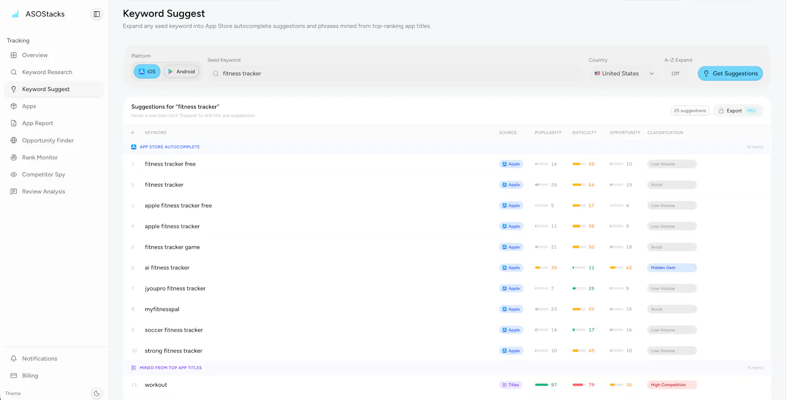 ASOStacks screenshot 3