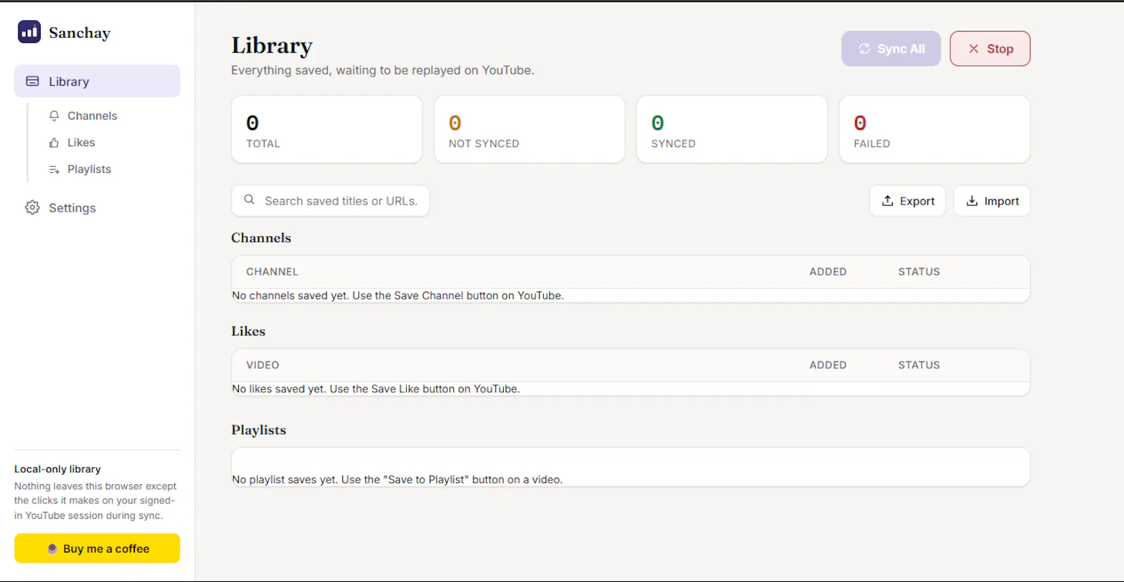 Sanchay - Like Youtube Videos (No login) screenshot 3