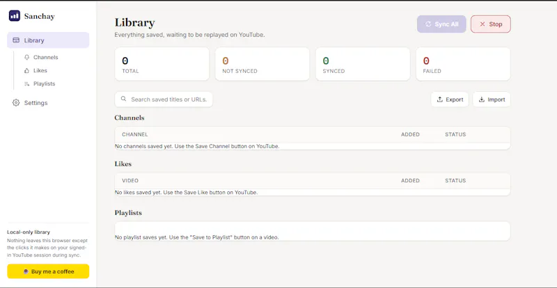 Sanchay - Like Youtube Videos (No login) screenshot 3