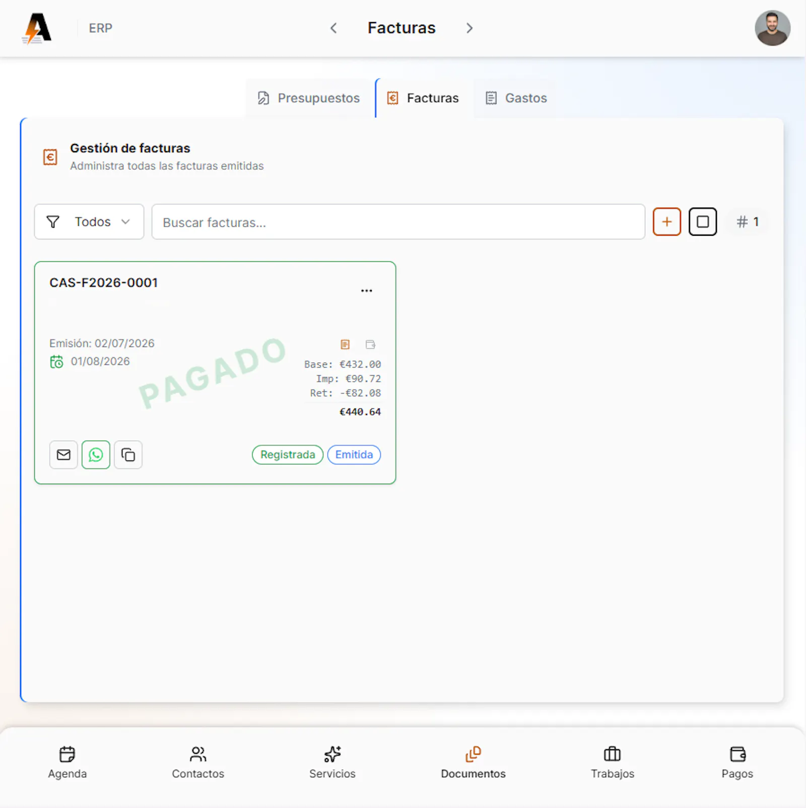 Asesorio - Invoicing & Tax Determination screenshot 3