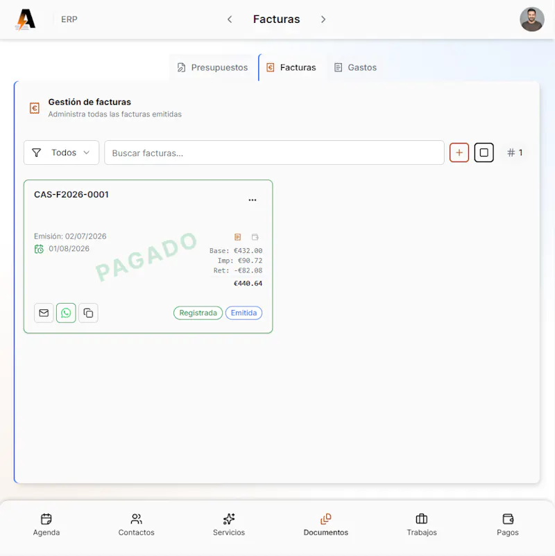Asesorio - Invoicing & Tax Determination screenshot 3