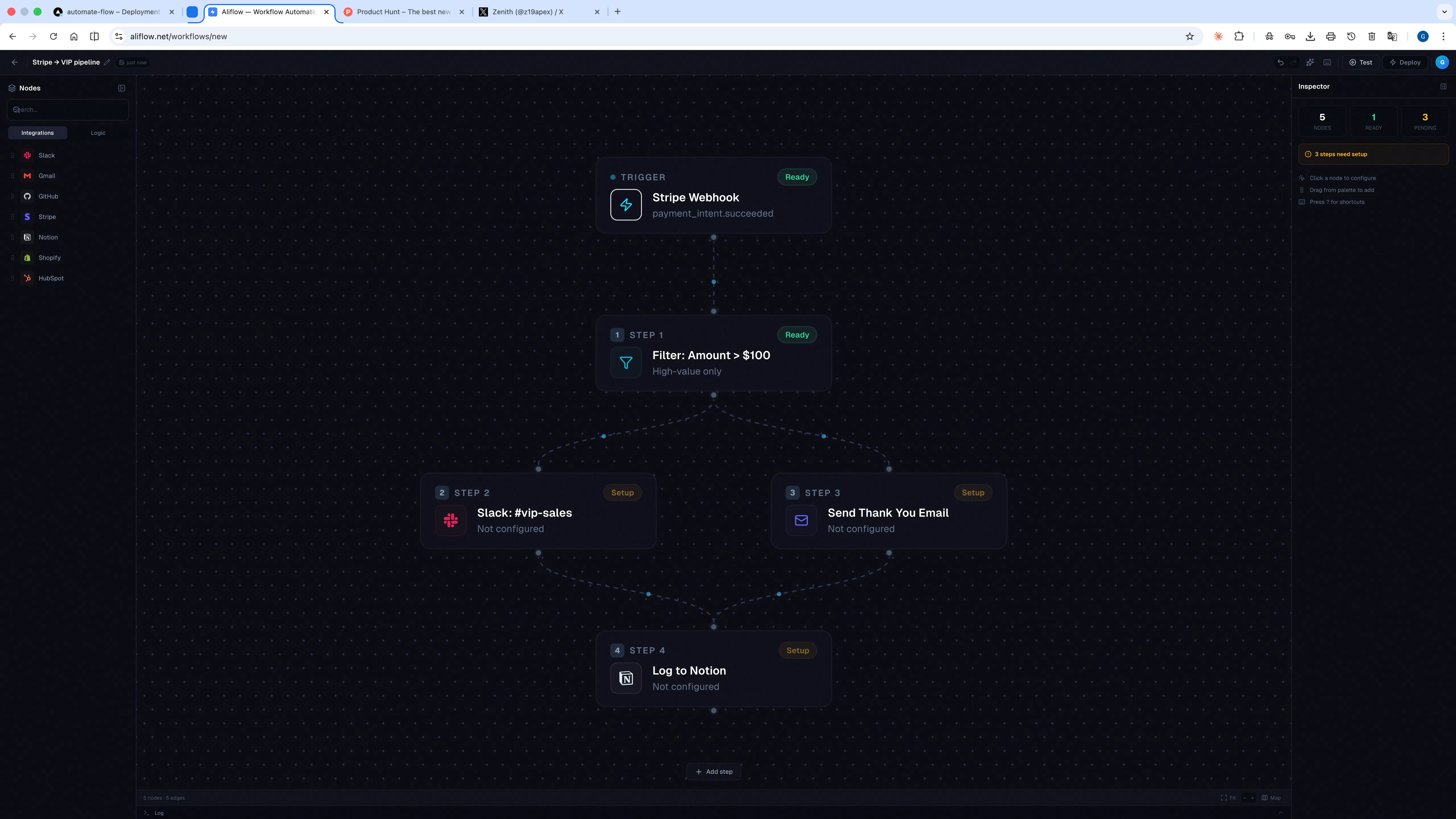 Aliflow のプロダクトバナー