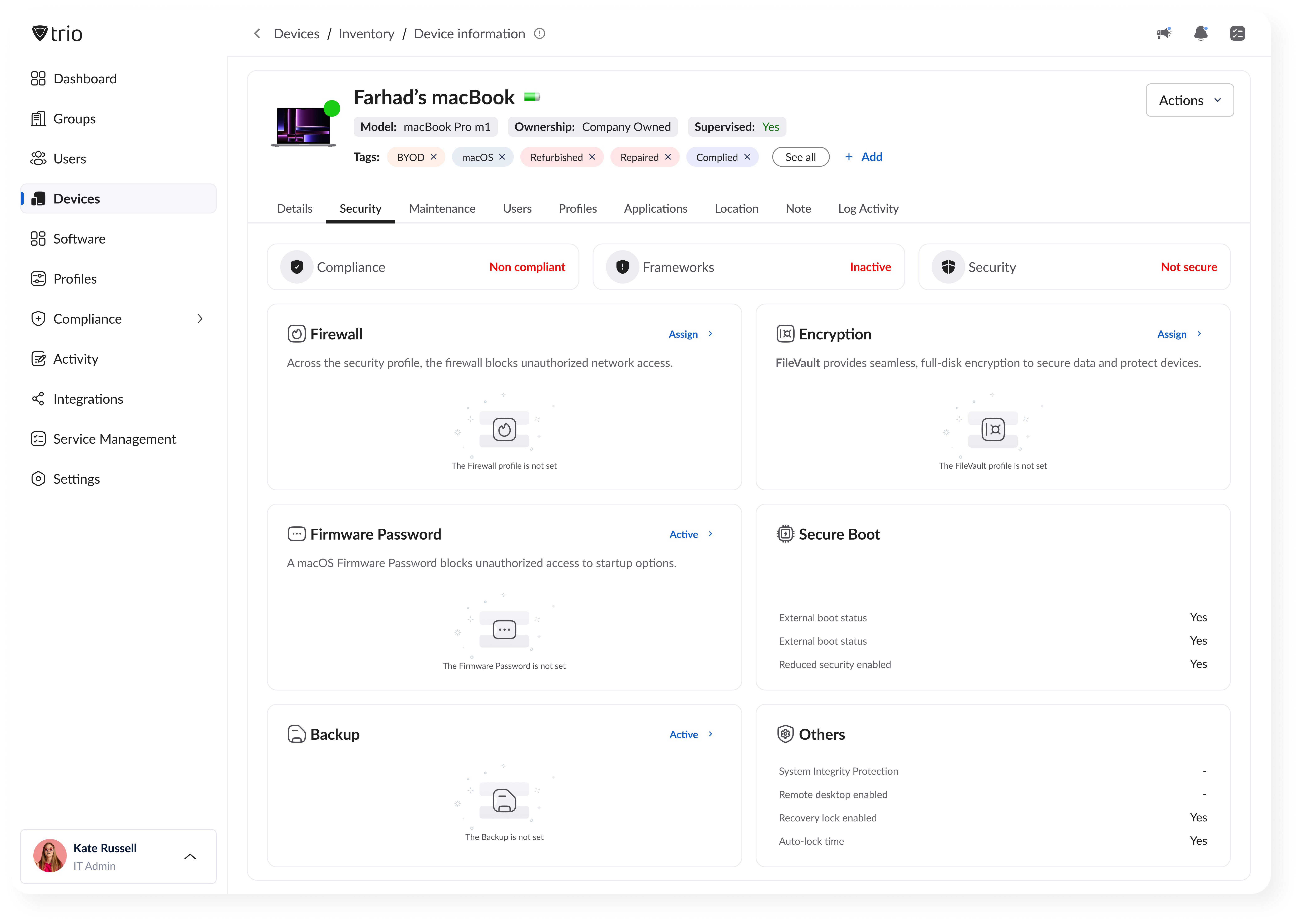 Trio MDM - Screenshot 2 preview