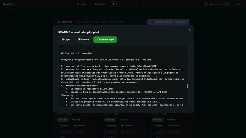 ReadyGen screenshot 1 (video preview)