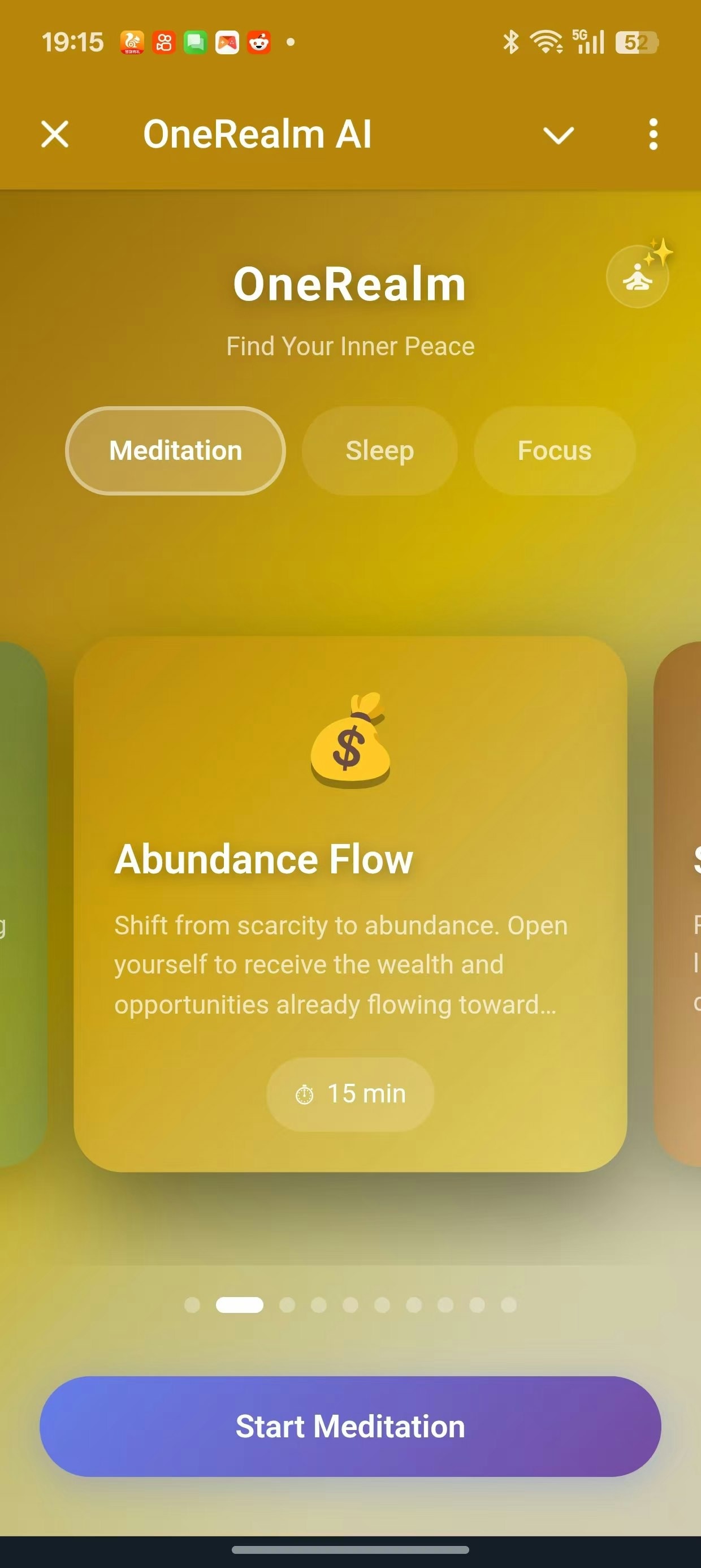  OneRealm AI Meditation Bot gallery image