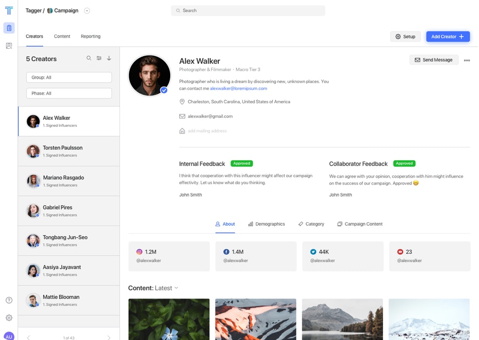 Tagger gallery image