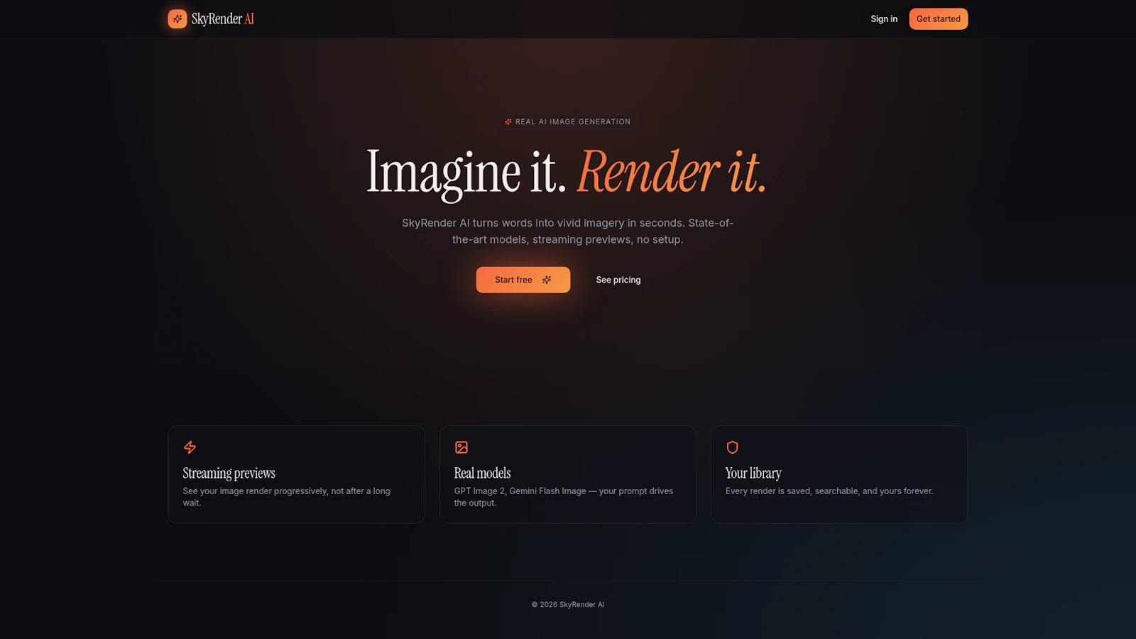 skerender ai screenshot 1
