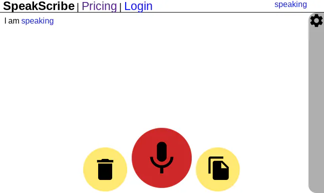 SpeakScribe gallery image