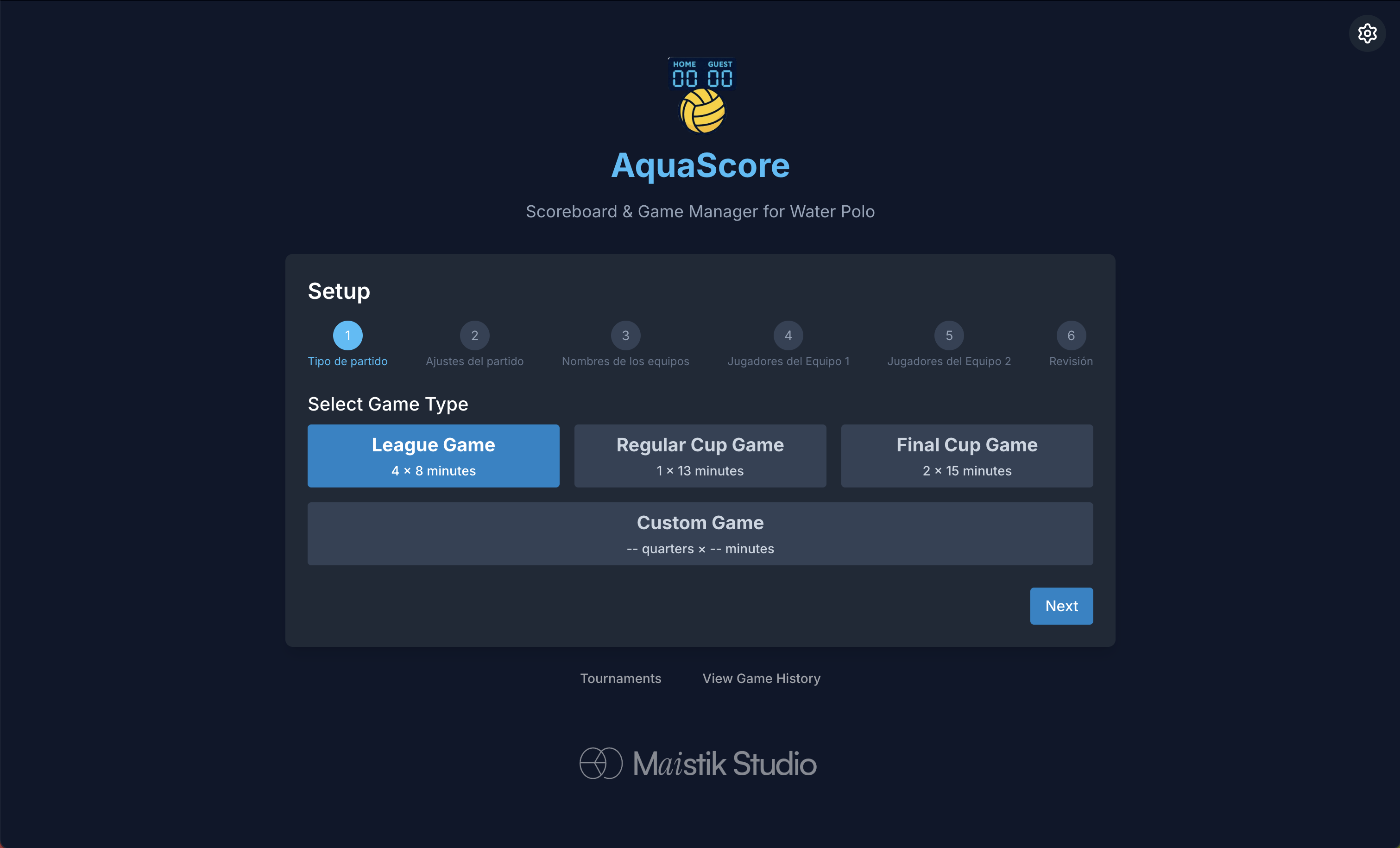 AquaScore screenshot 1