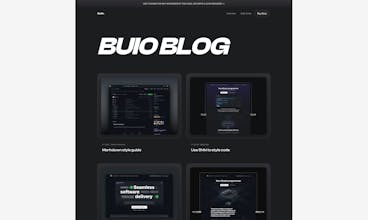 Buio UI Kit gallery image