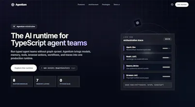 Agentium - AI Agent Runtime gallery image