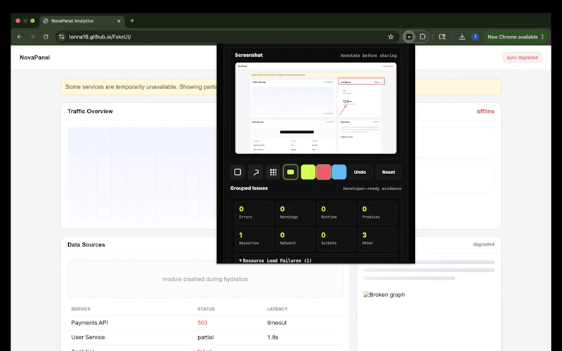 BugSnap screenshot 3