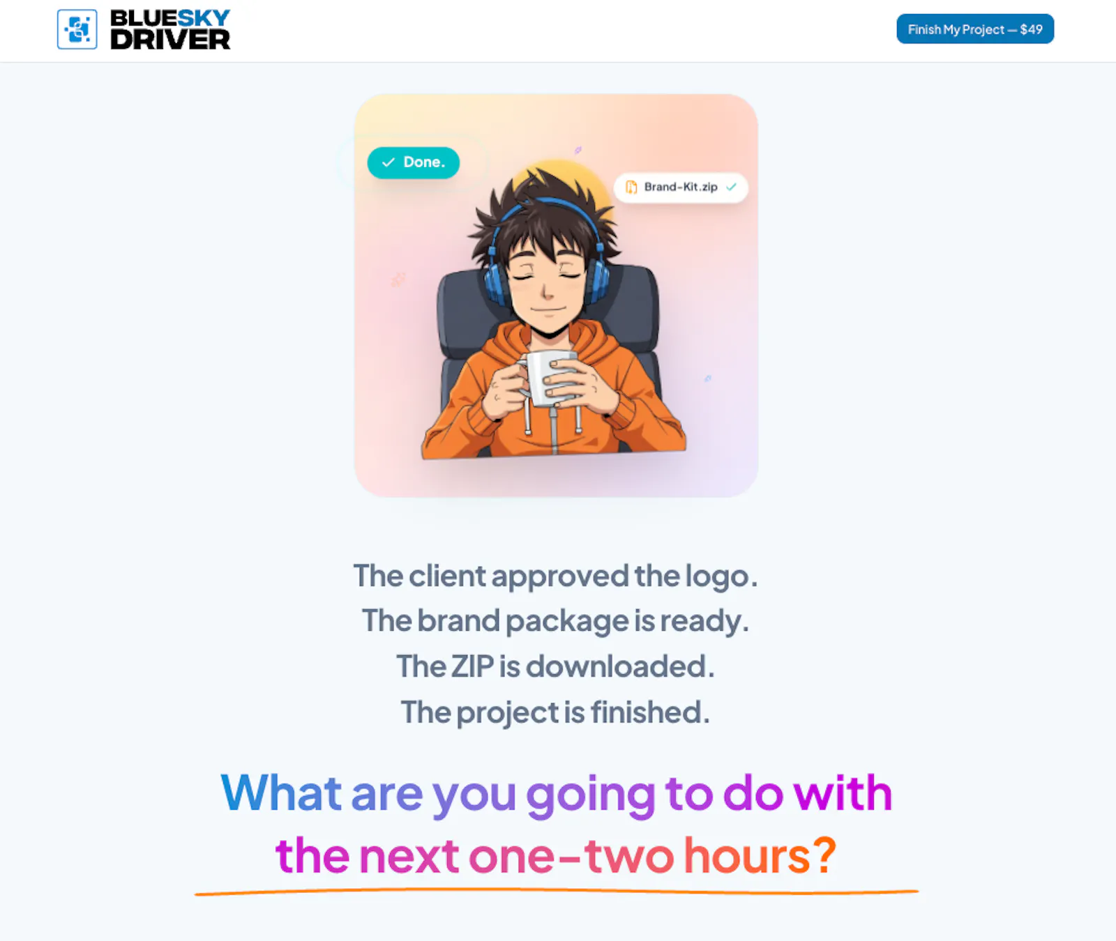 BlueSky Driver screenshot 2
