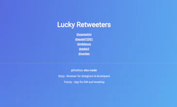 Lucky Retweet gallery image