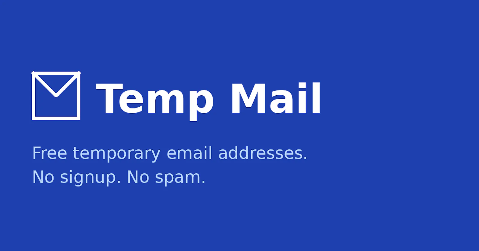 Temp Mail screenshot 1
