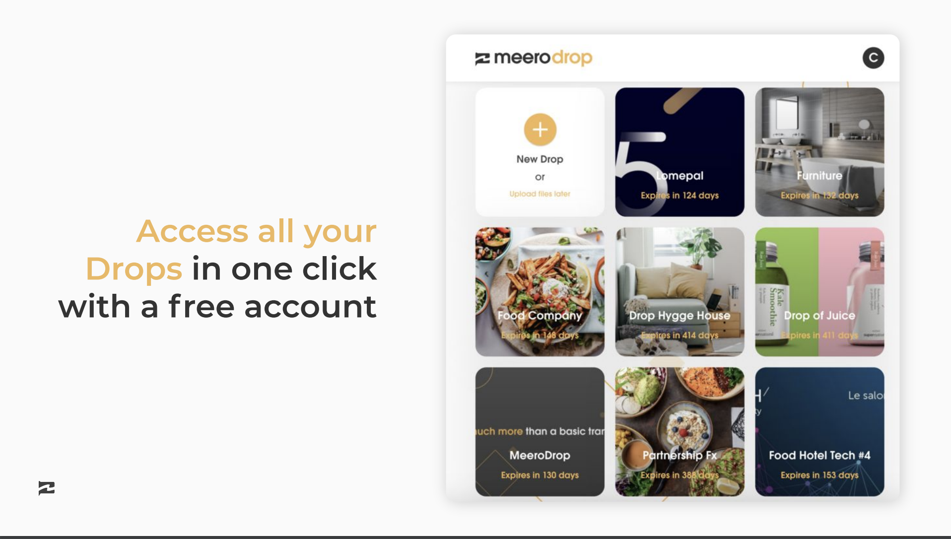 MeeroDrop gallery image