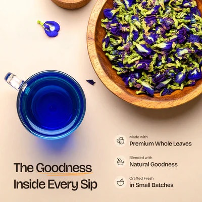 BienLeaf Blue Pea Flower Tea - Main product screenshot demonstrating key features and user interface