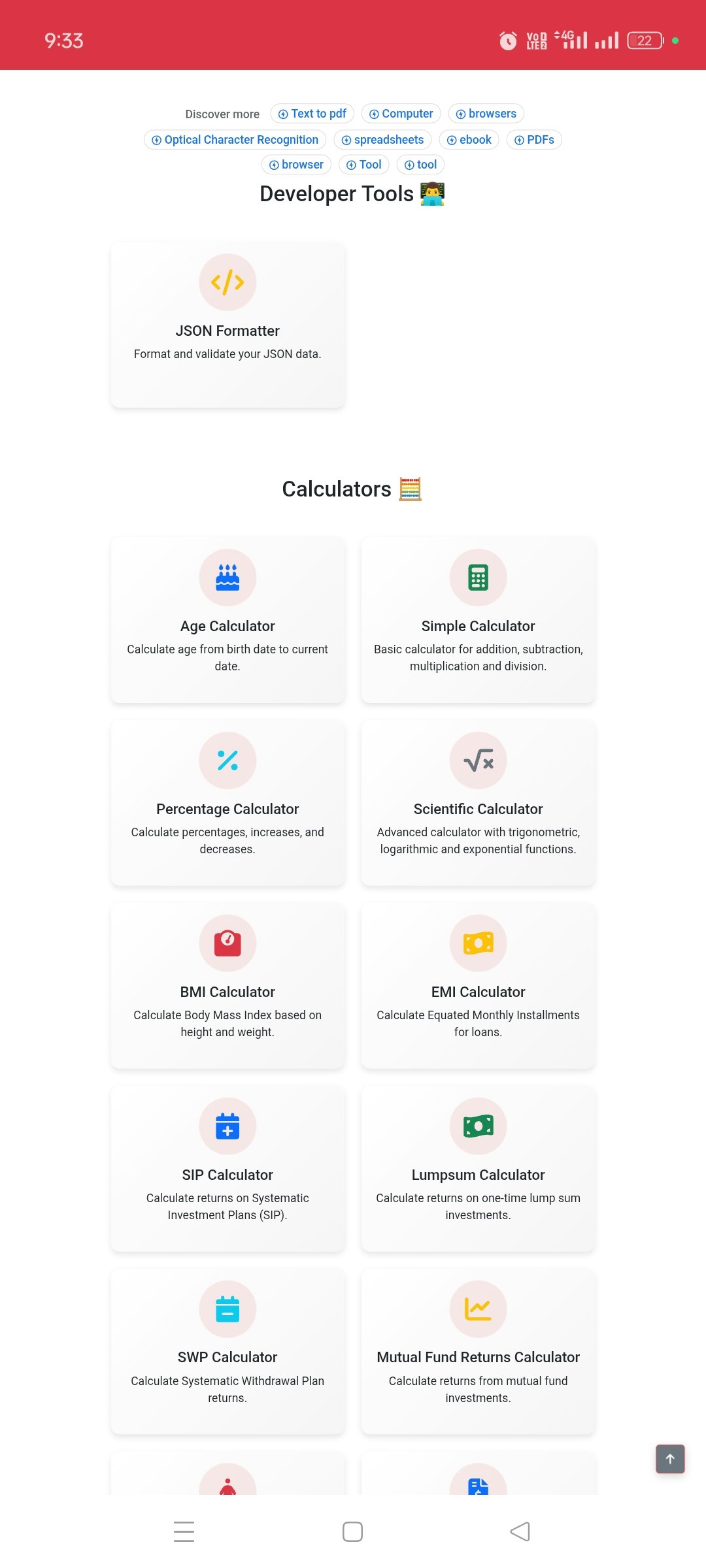 iLovePDFGo – Free PDF Converter Tools gallery image