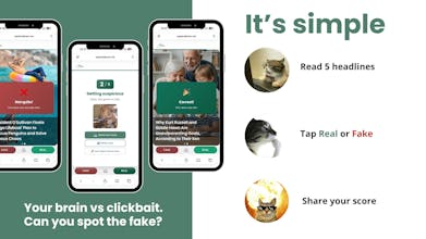 Fake vs Real (by Paper Planes) gallery image