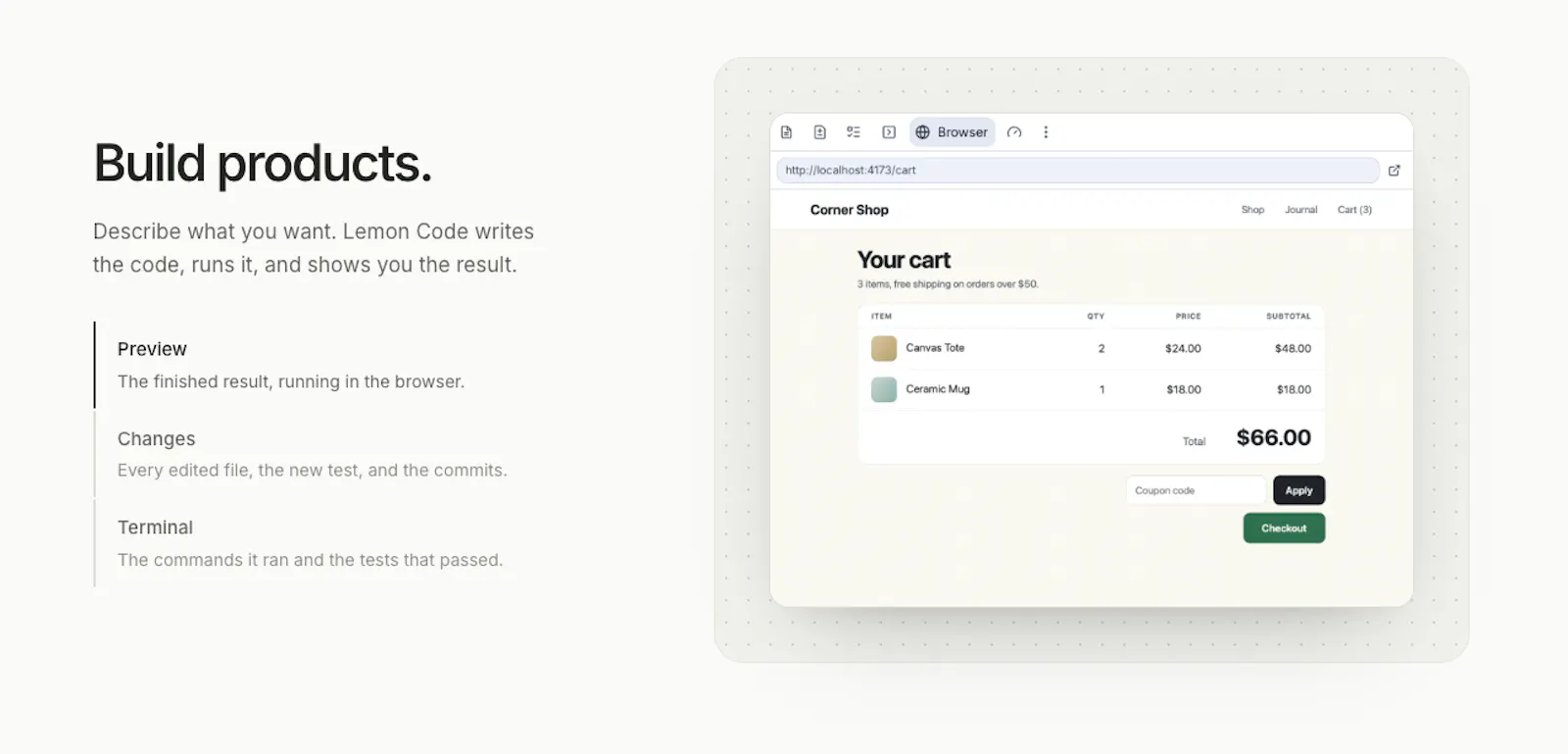 Lemon Code screenshot 3