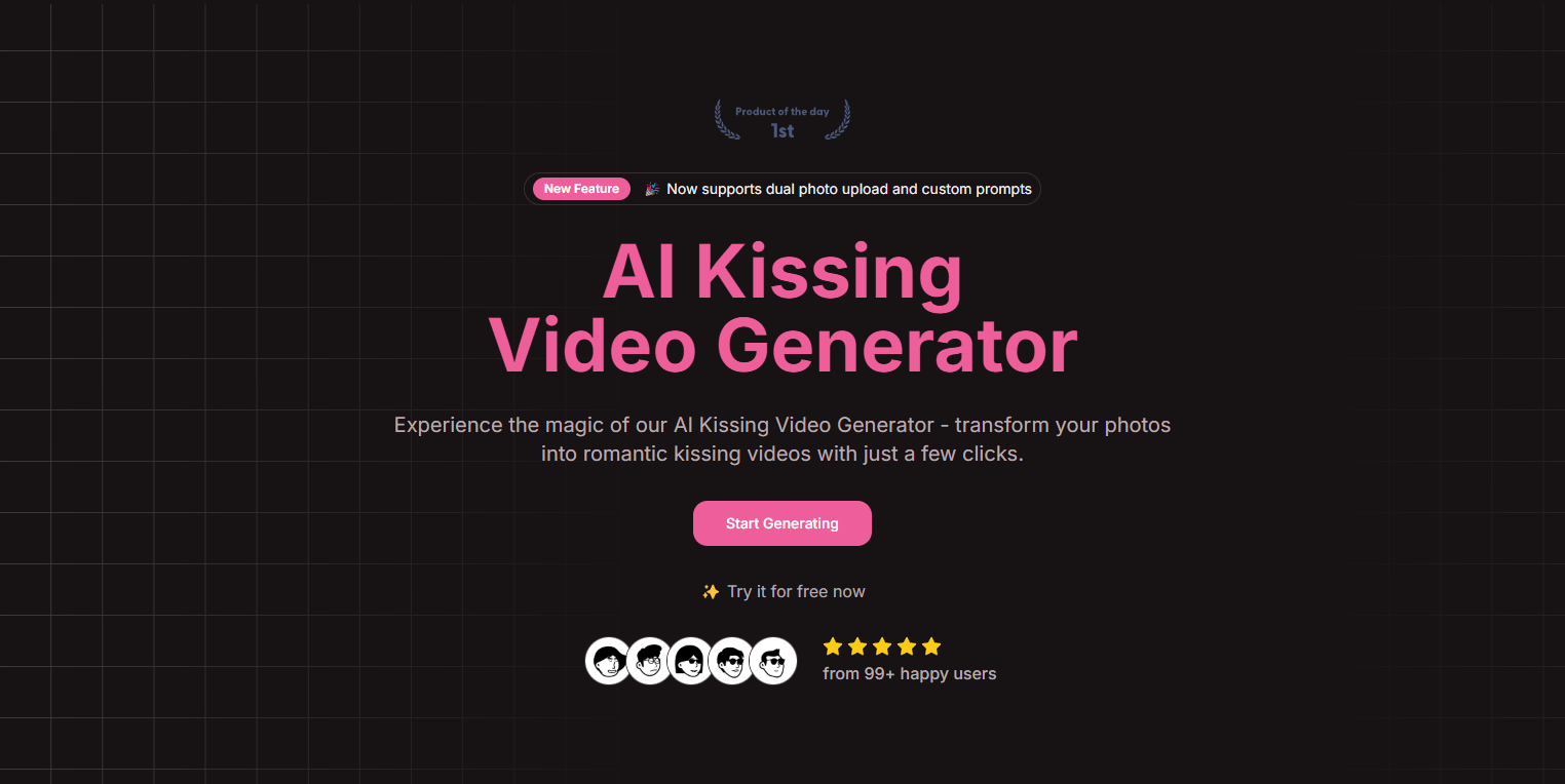 AI Kissing Video Gen... logo