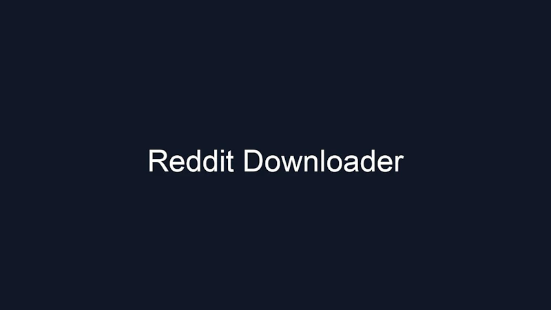 Reddit Downloader screenshot 1