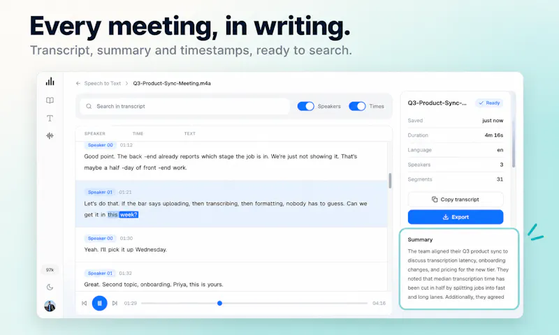 Mirent · Every document, out loud screenshot 5