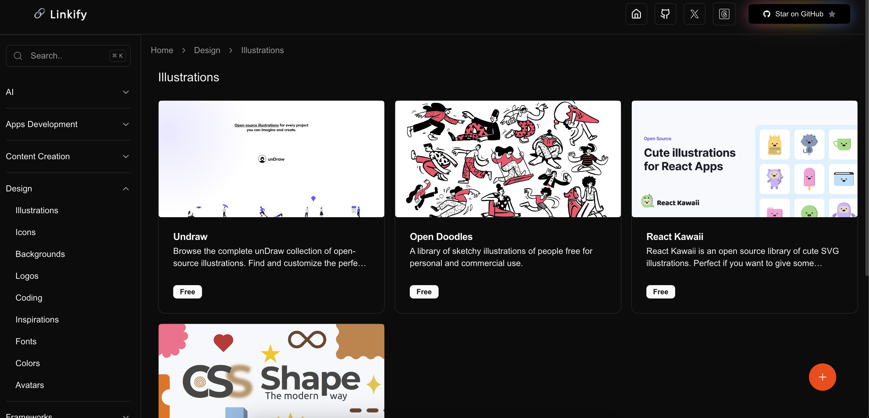 Linkify gallery image