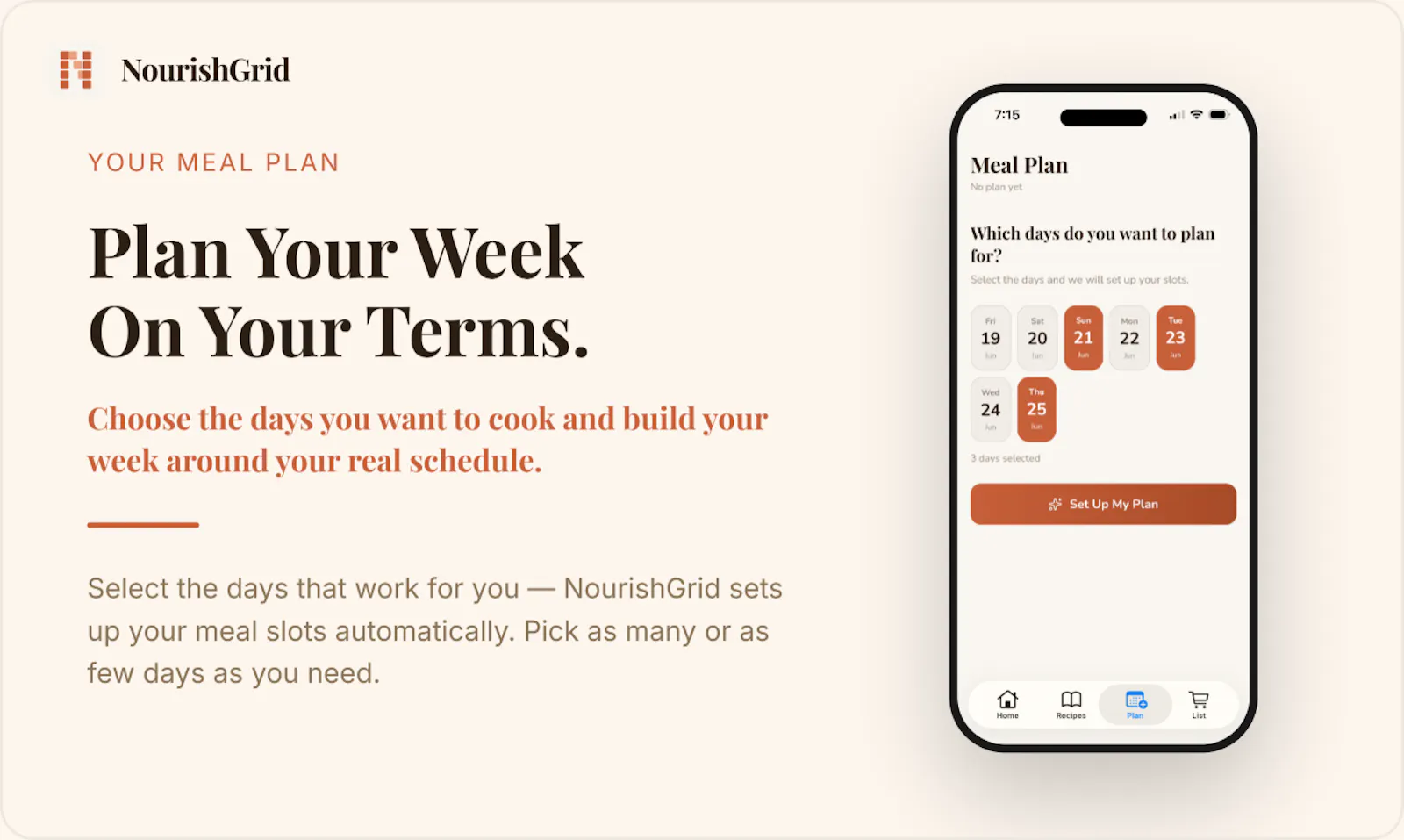 NourishGrid screenshot 3