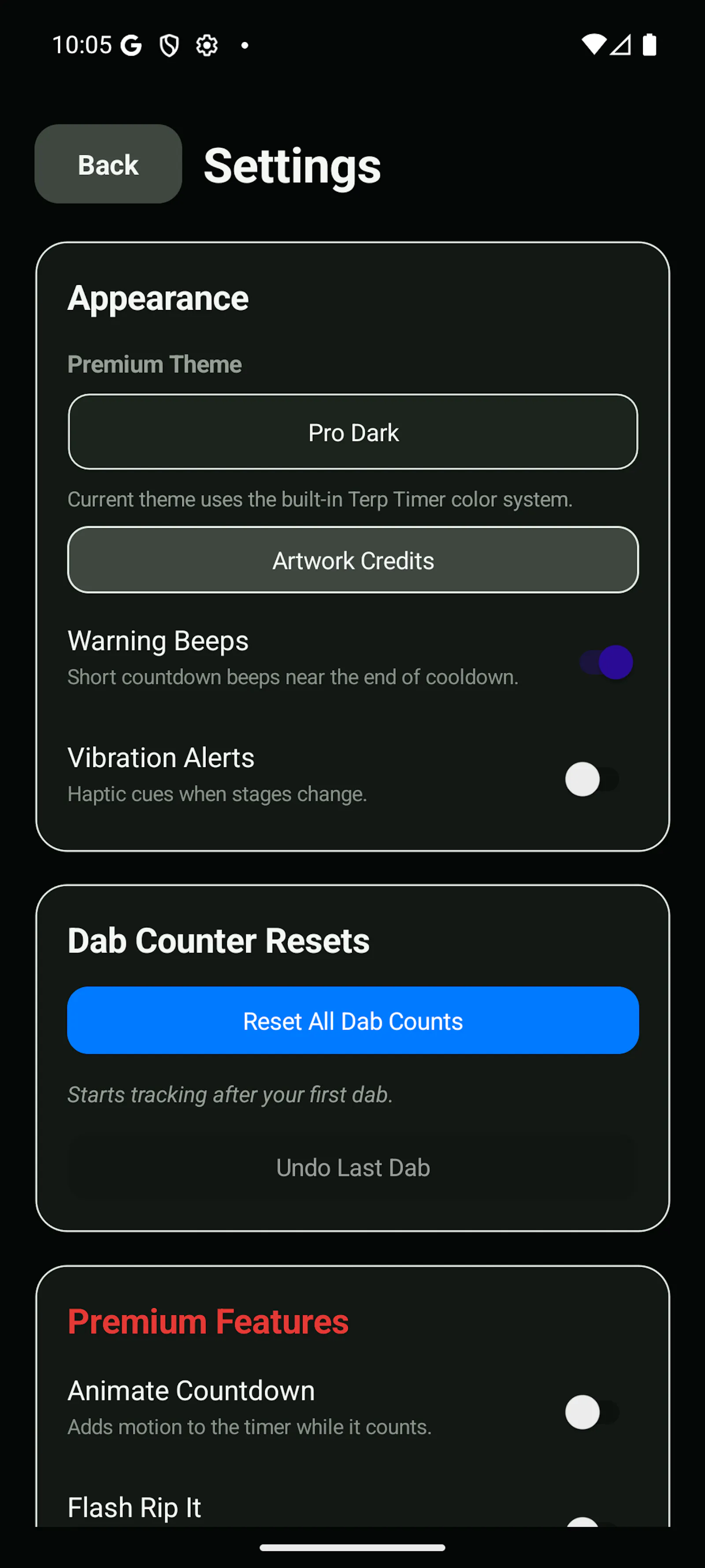 Terp Timer screenshot 4