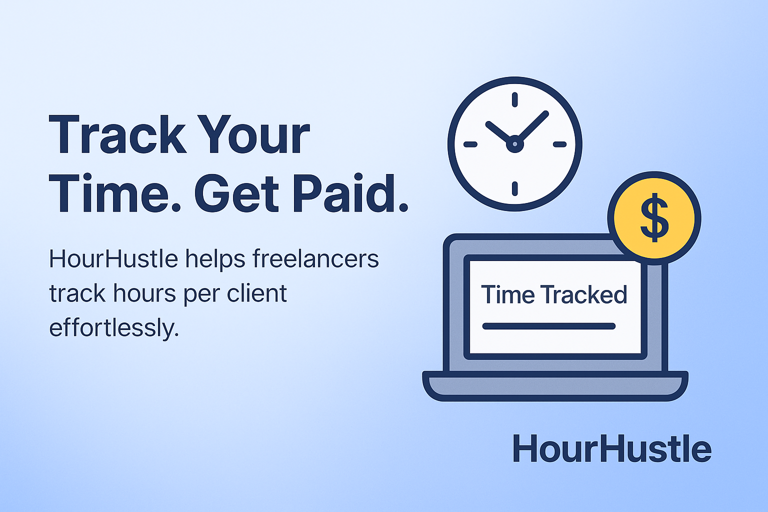 HourHustle - Main screenshot showing features and interface