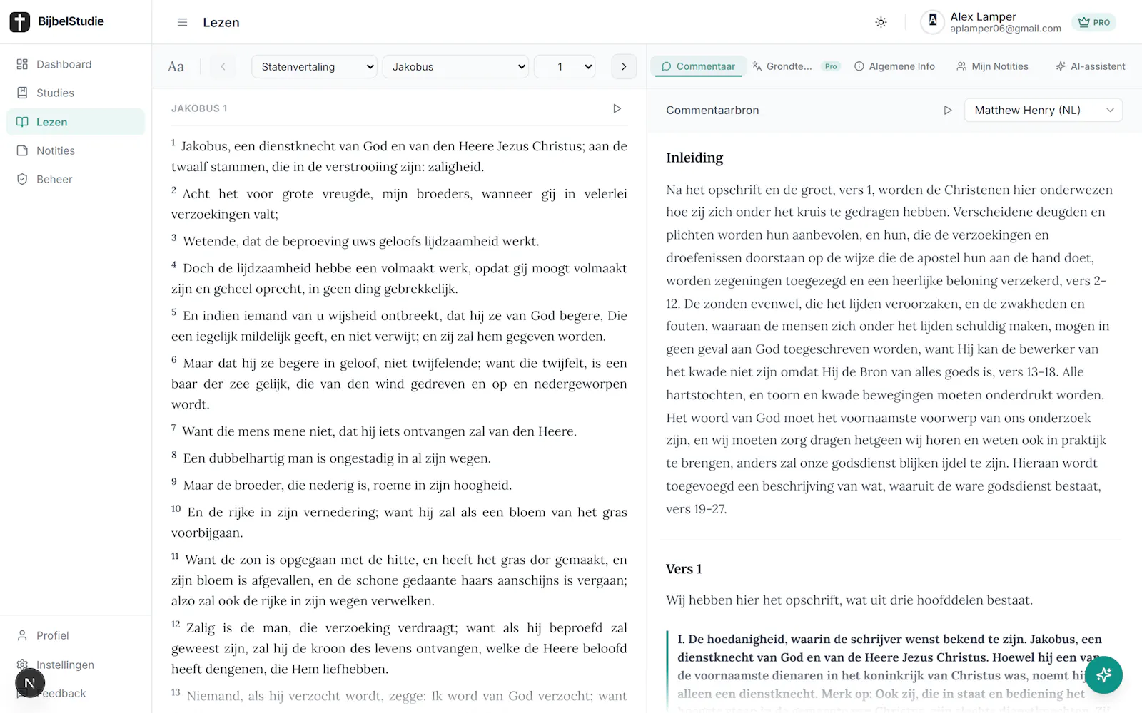 BijbelStudie screenshot 2