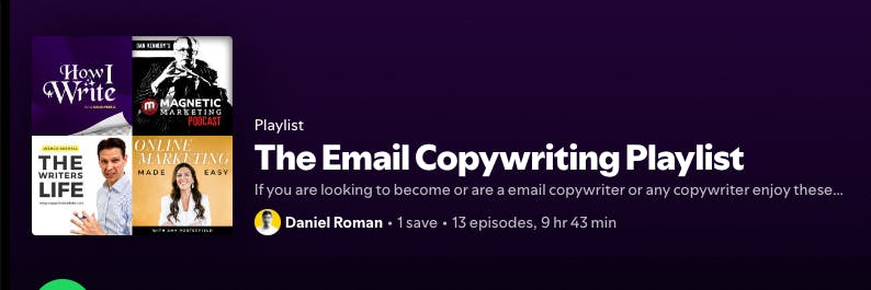 The Best Copywriting Playlist media 1