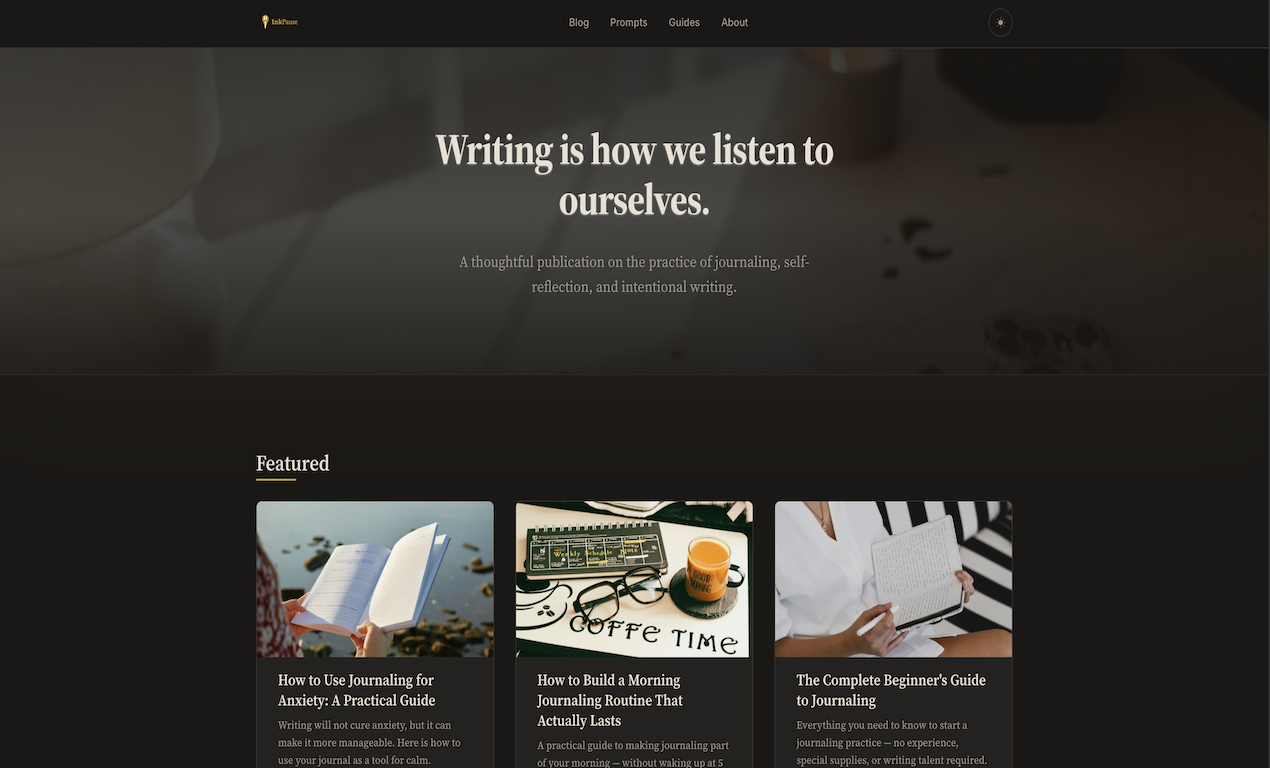 InkPause gallery image