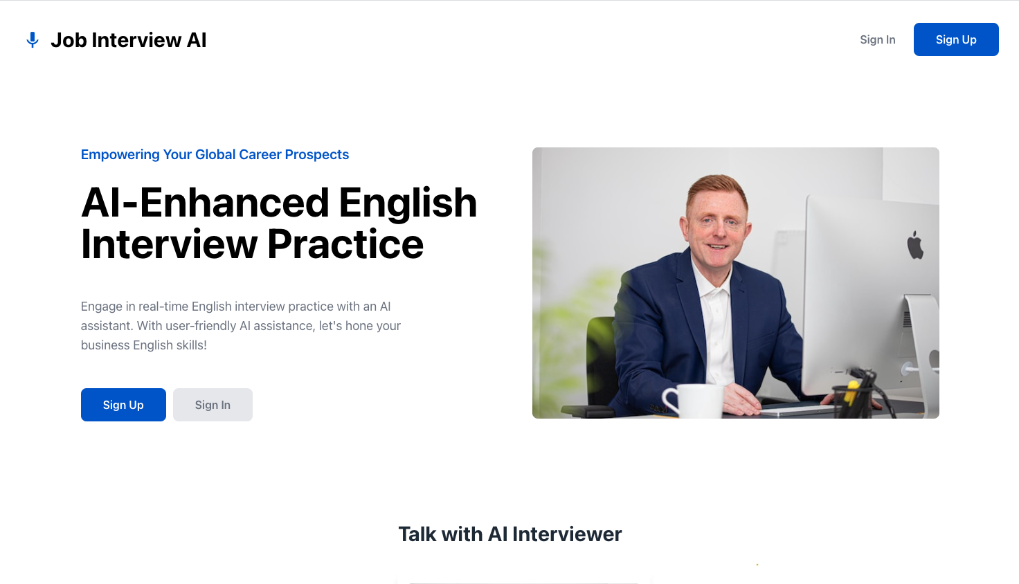 Mídia 3 de Entrevista de emprego AI - Perfeita suas habilidades de entrevista com o diálogo e as legendas da IA!